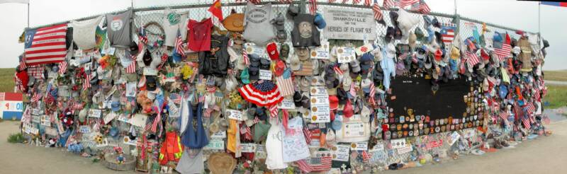 Flight 93 temporary memorial